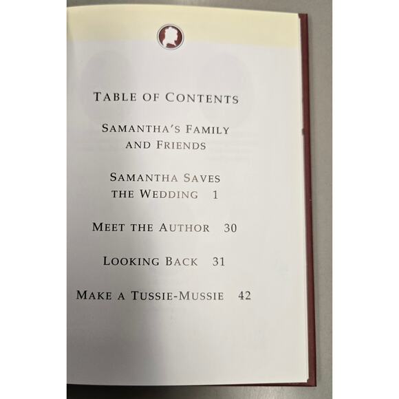 Samantha Saves the Wedding The American Girls Short Story Collection - Picture 11 of 11